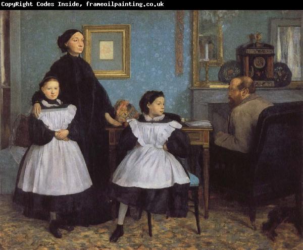 Edgar Degas The Belleli Family